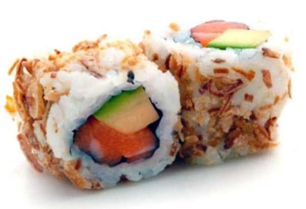 25. Avocat saumon oignon frit