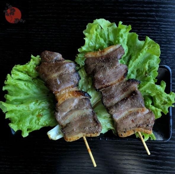 B11 brochette de canard 5,90 €