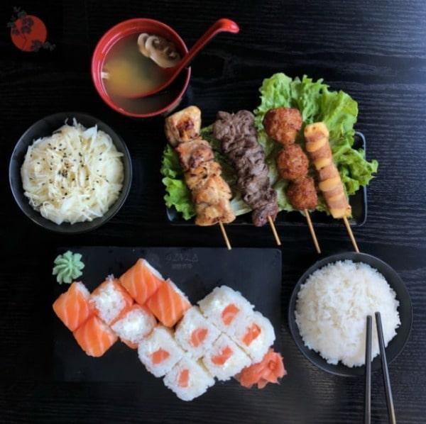 6 saumon cheese roll, 6 flocon saumon fromage